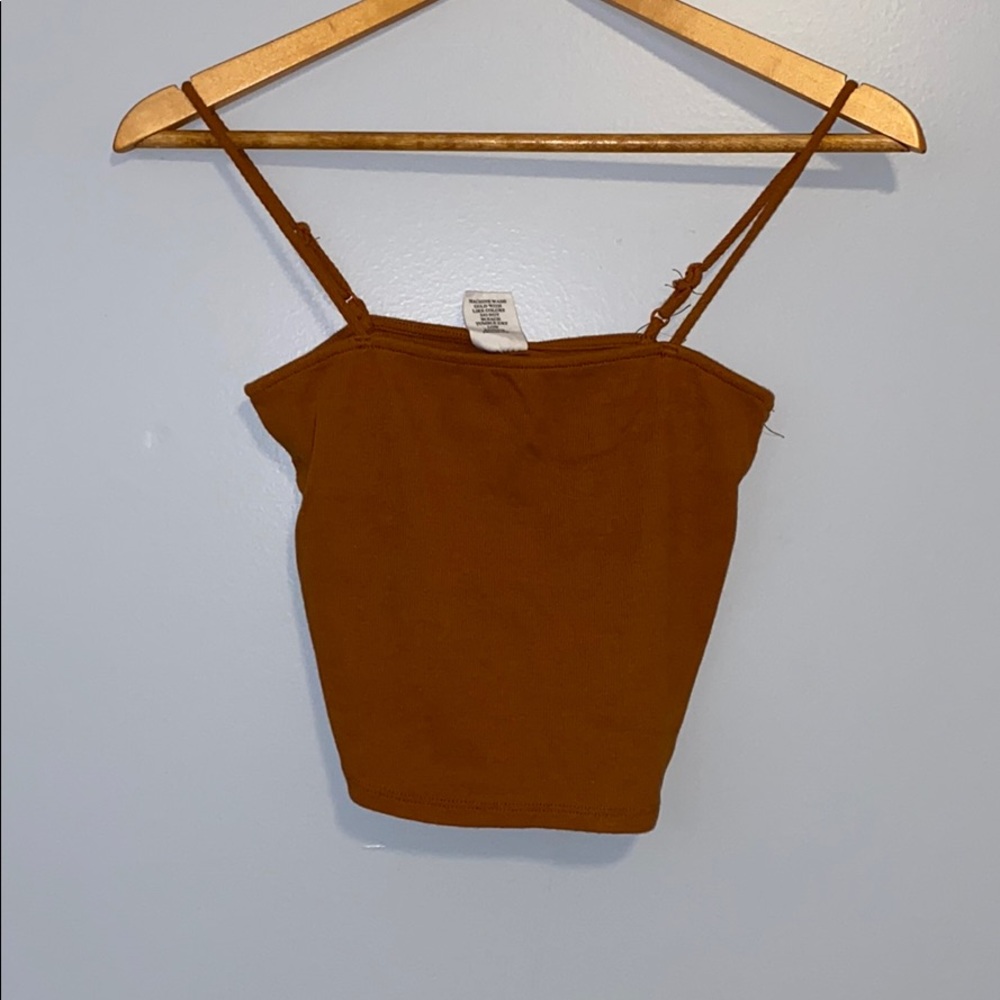 mustard color tank